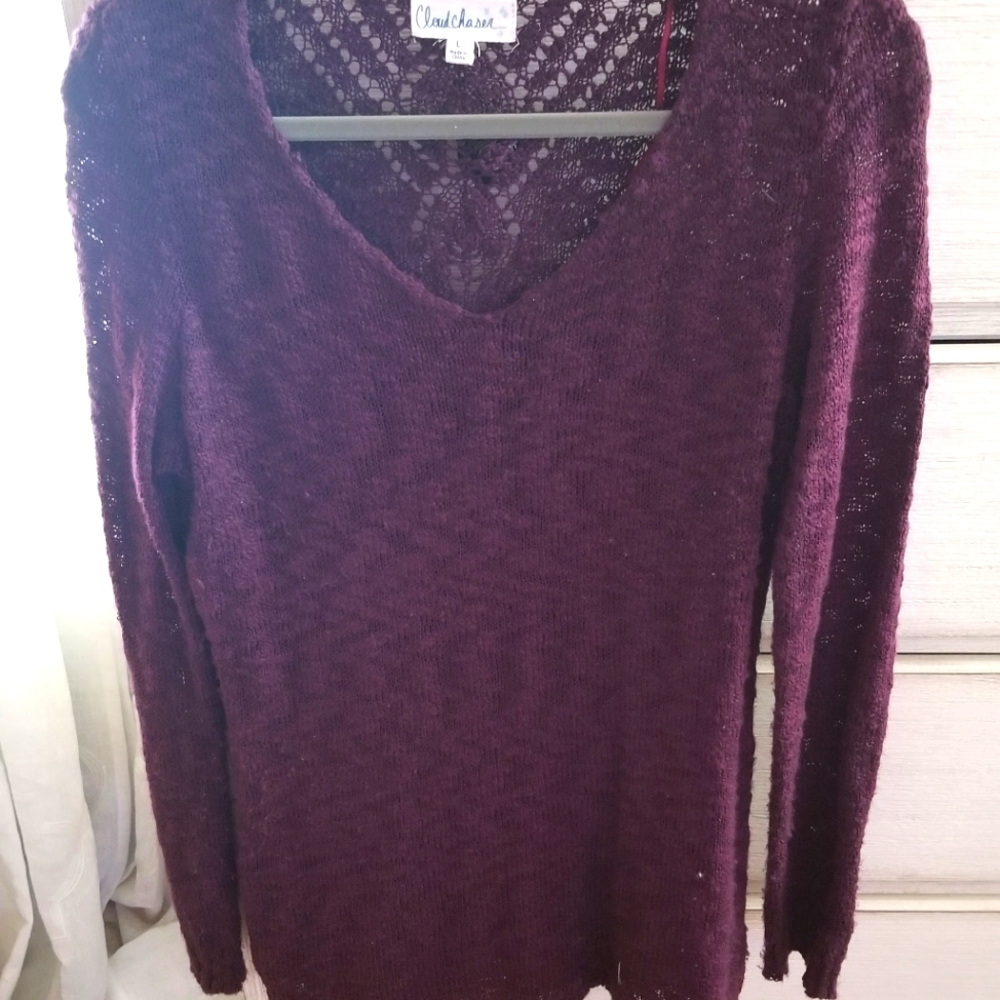 NWOT Cloud Chaser long sleeve sweater